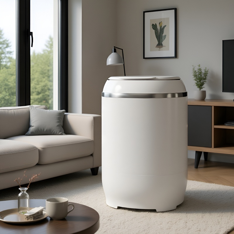 Kleine halbautomatische Waschmaschine für Unterwäsche