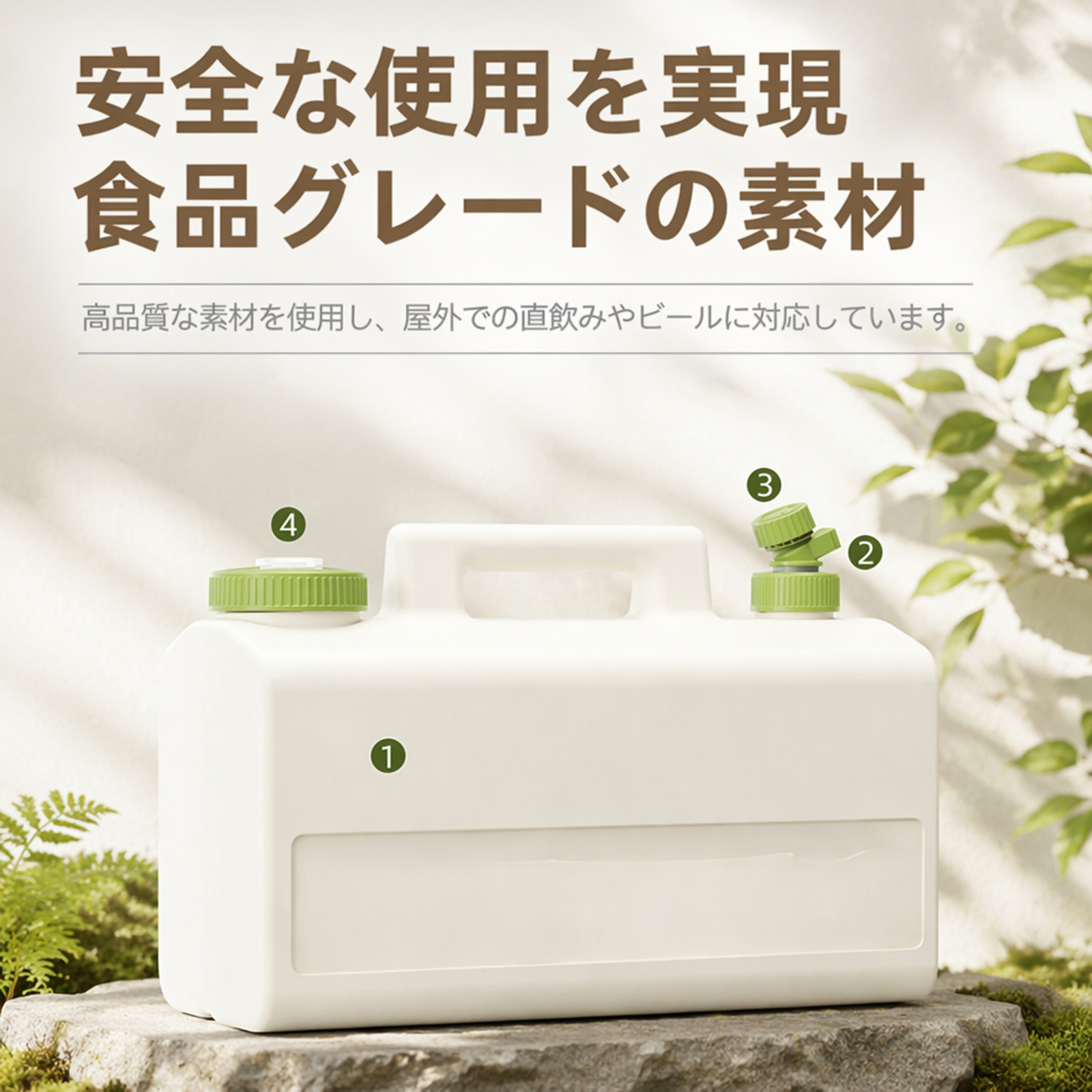 食品グレード大容量長方形ウォーターバケット