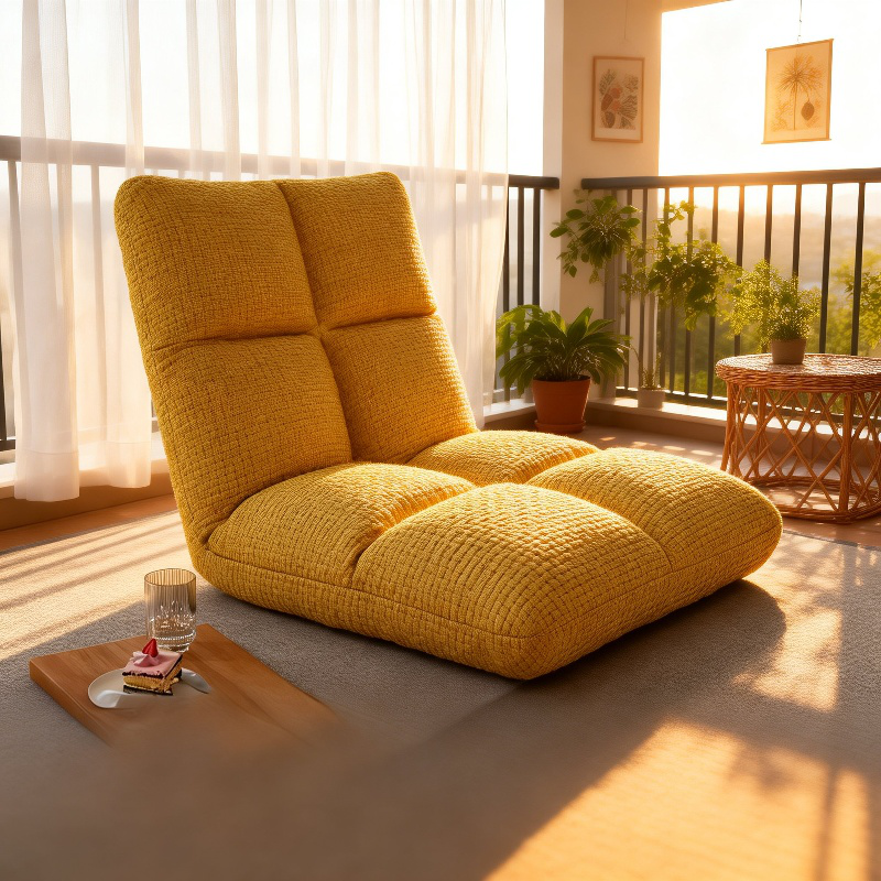 1인용 일본식 다다미 소파 게으름뱅이 등받이 의자