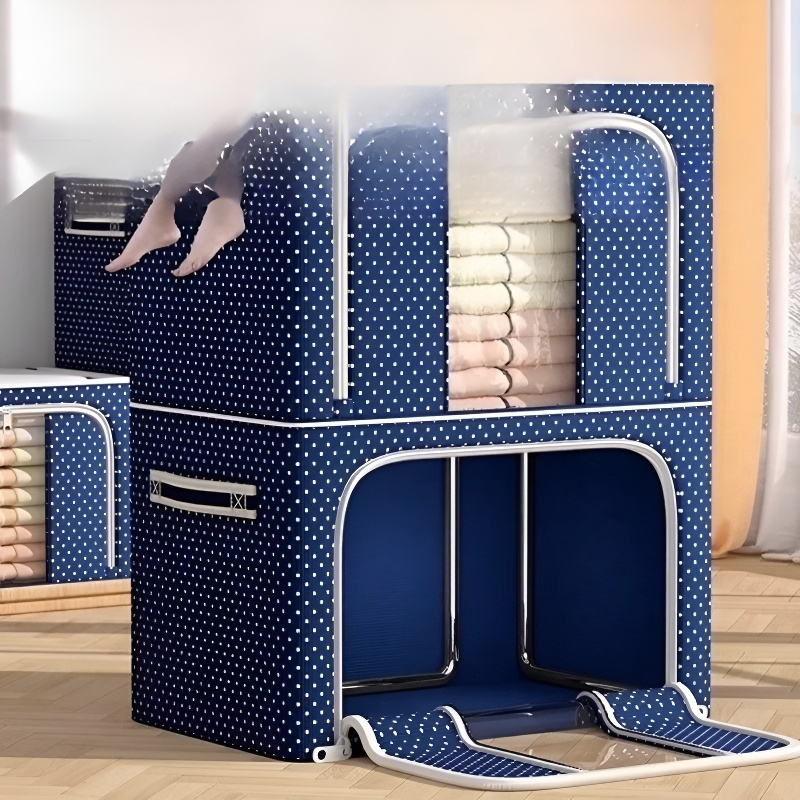 Caja organizadora grande y plegable de tela Oxford JMY