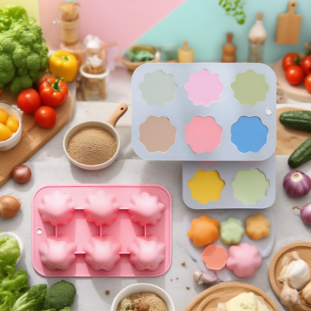 입체 조형 실리콘 베이킹 금형