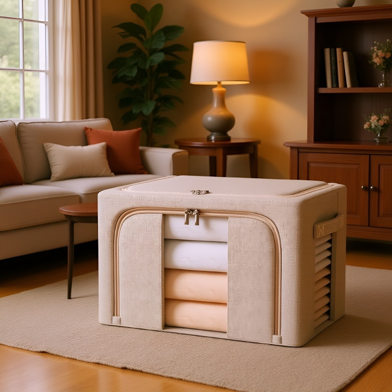 Kleider Aufbewahrungstasche Faltbare Kleiderschrank Organizer Haushaltsstoffkorb