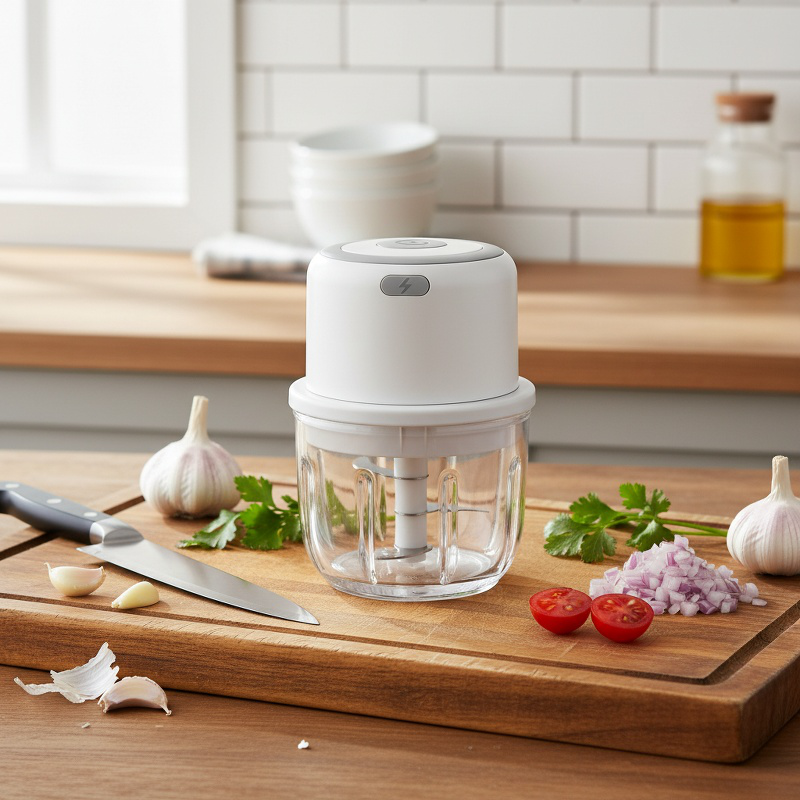 Mini Cordless Electric Garlic Grinder