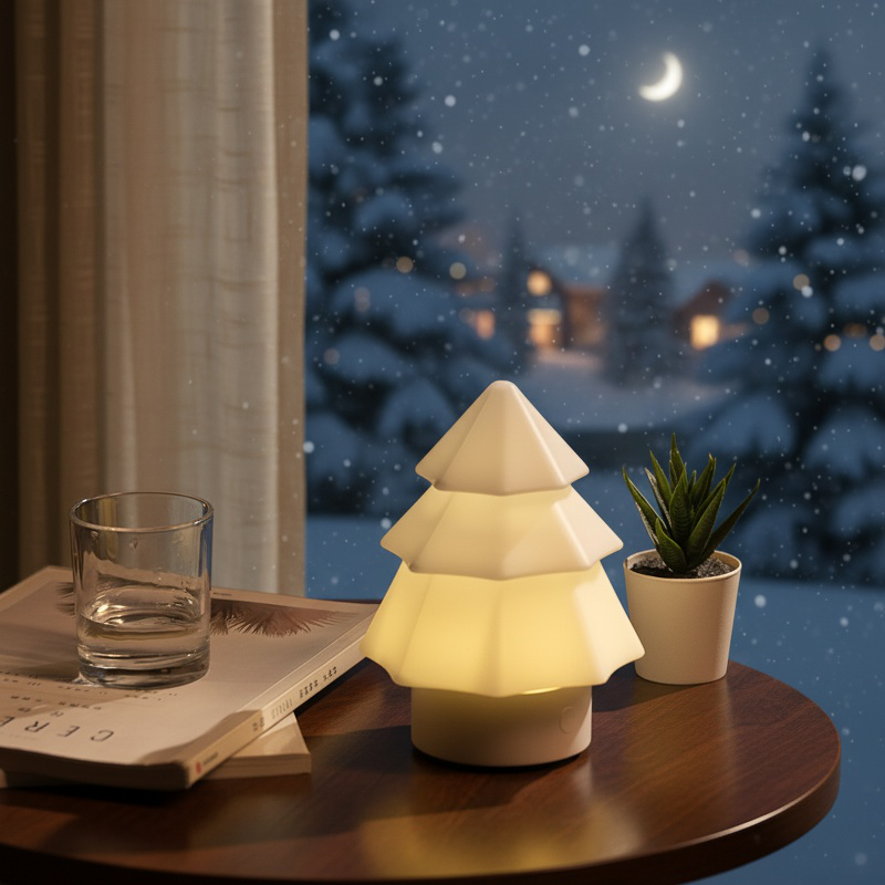 LED Mood Light Christmas Tree Humidifier