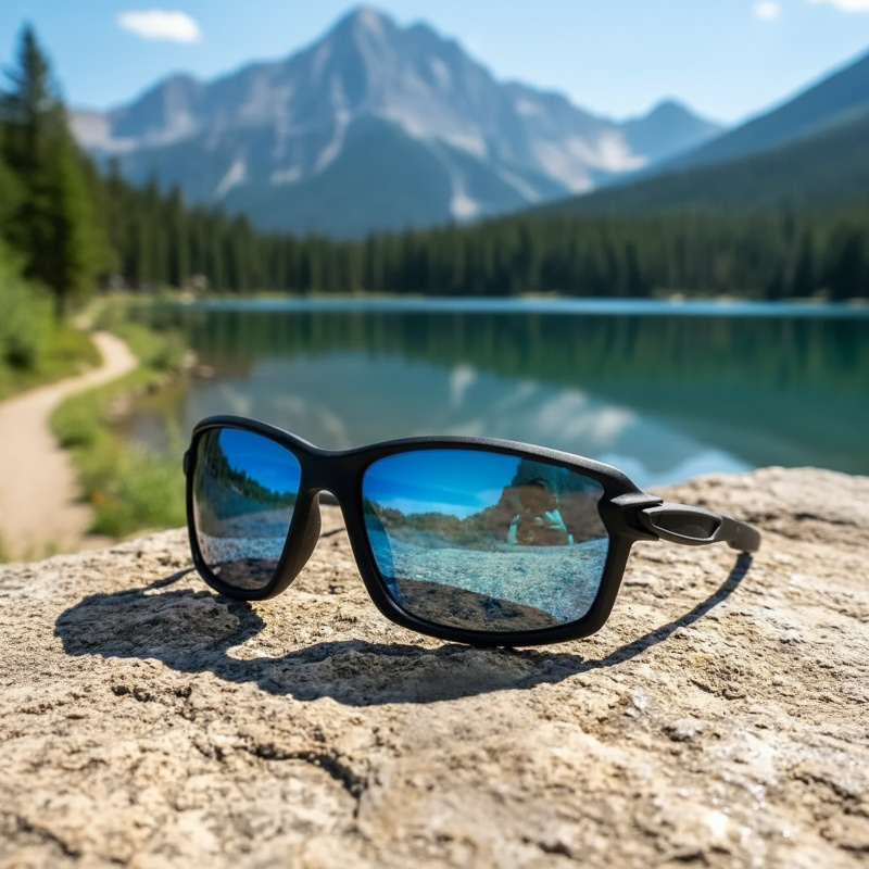 Polarized iridescent sunglasses/fishing glasses
