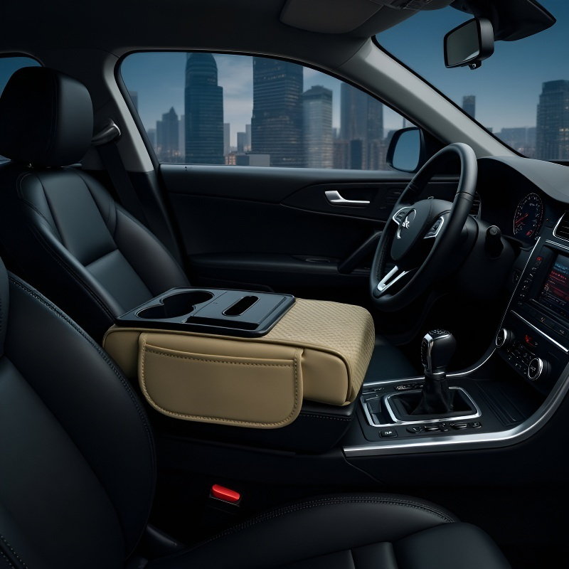 Protector de reposabrazos para coche 2025, diseño grueso y elevado