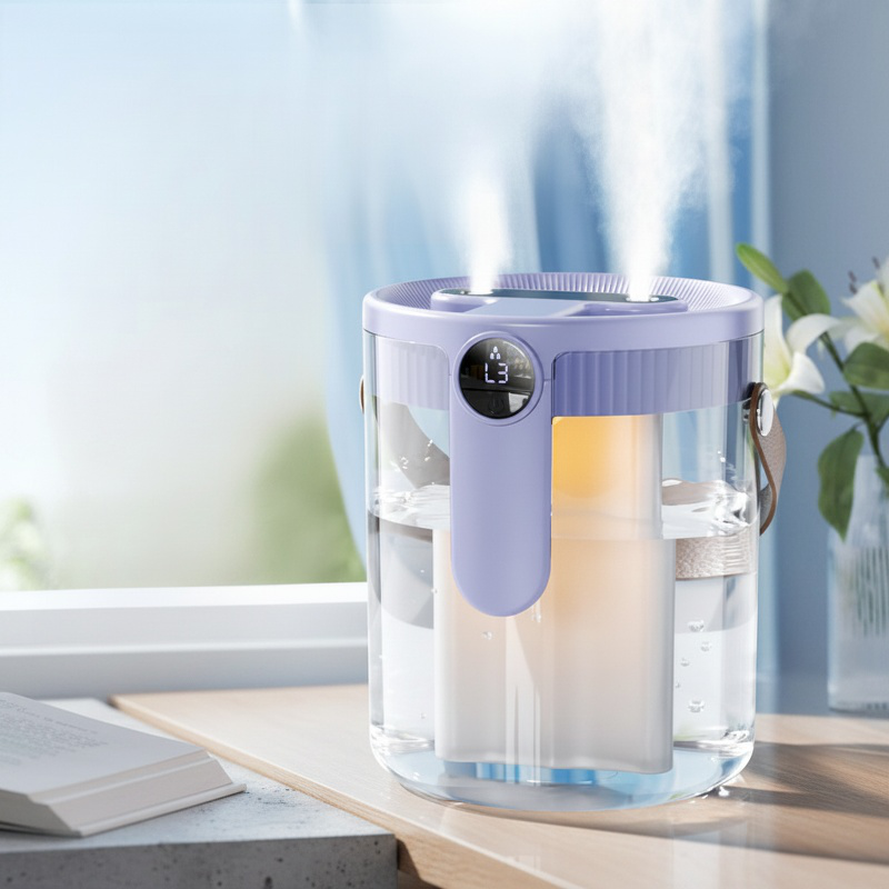 Smart humidifier with digital display