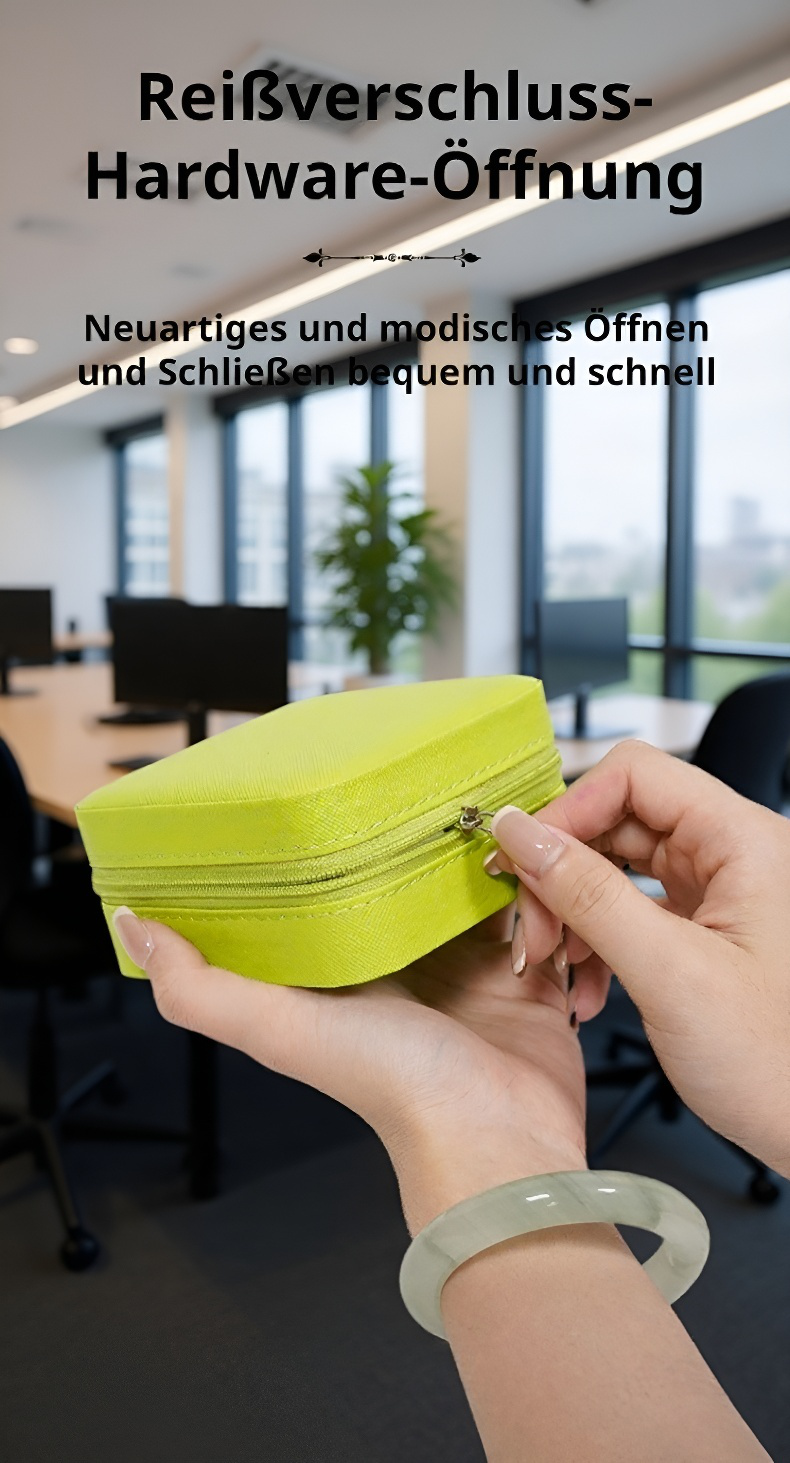 Praktische Schmuckaufbewahrung für unterwegs
