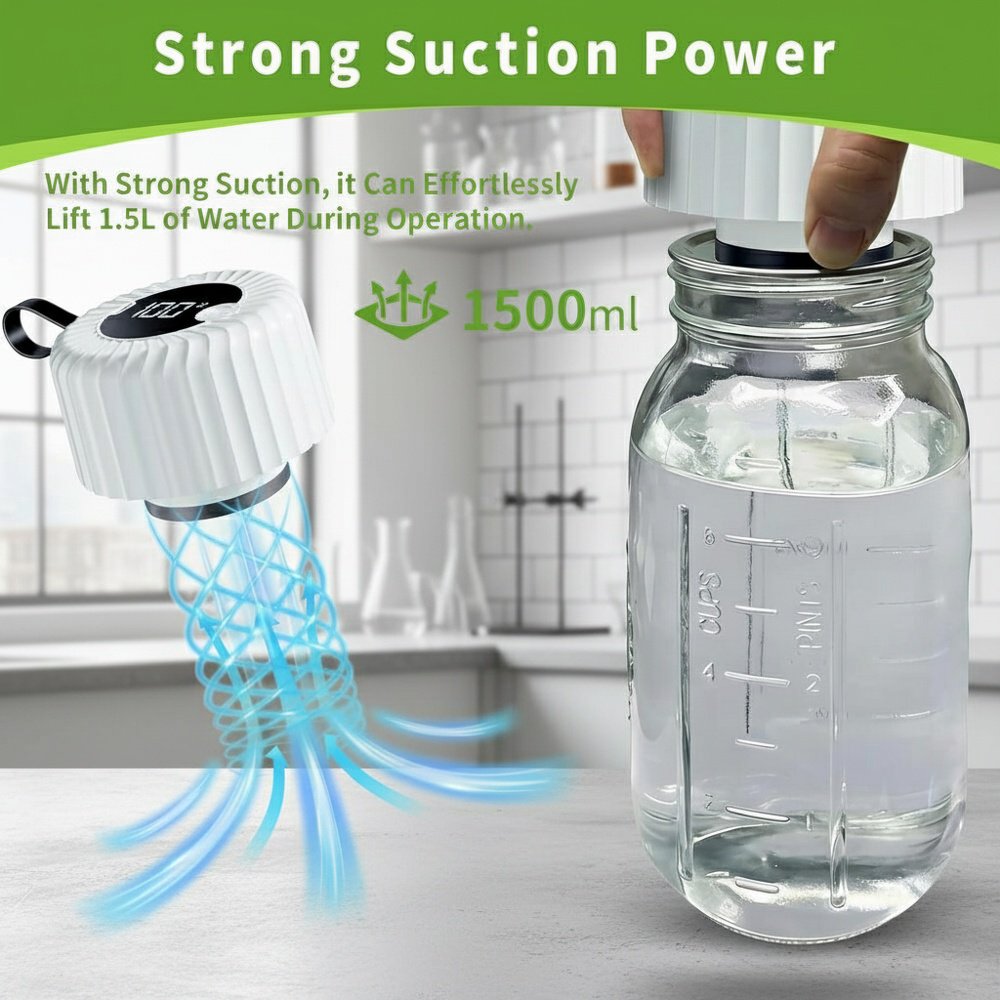 Vacuum food sealer with sealing bags included