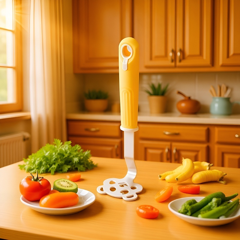 스테인리스 감자 으깨기