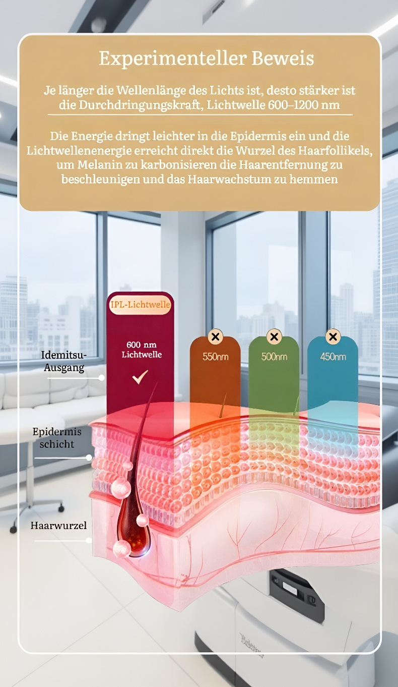 Schmerzloser Epilierer für den Heimgebrauch