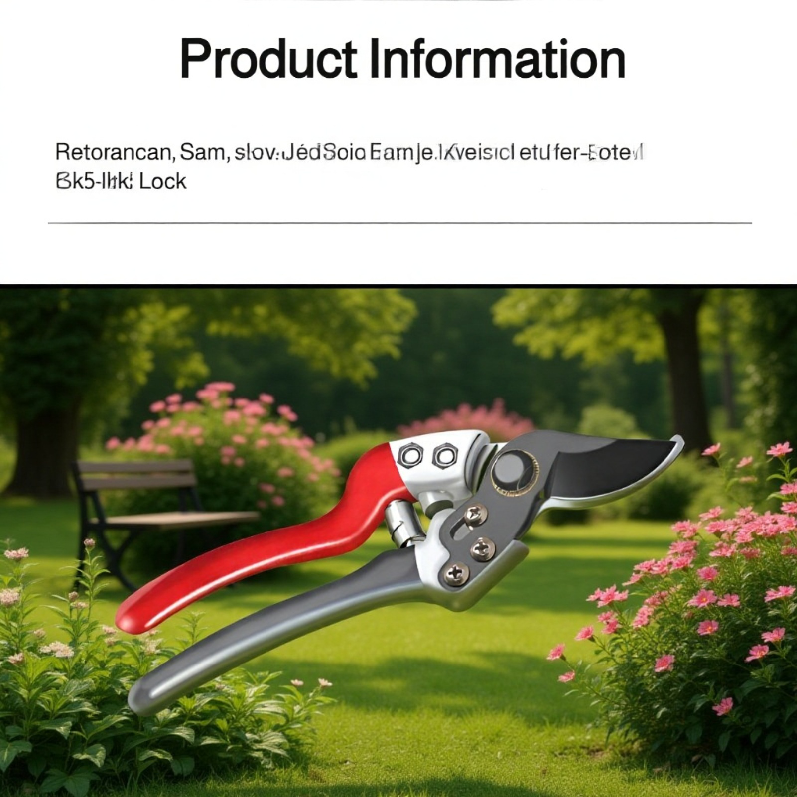 Gardening Pruning Shears for Flowers and Branches