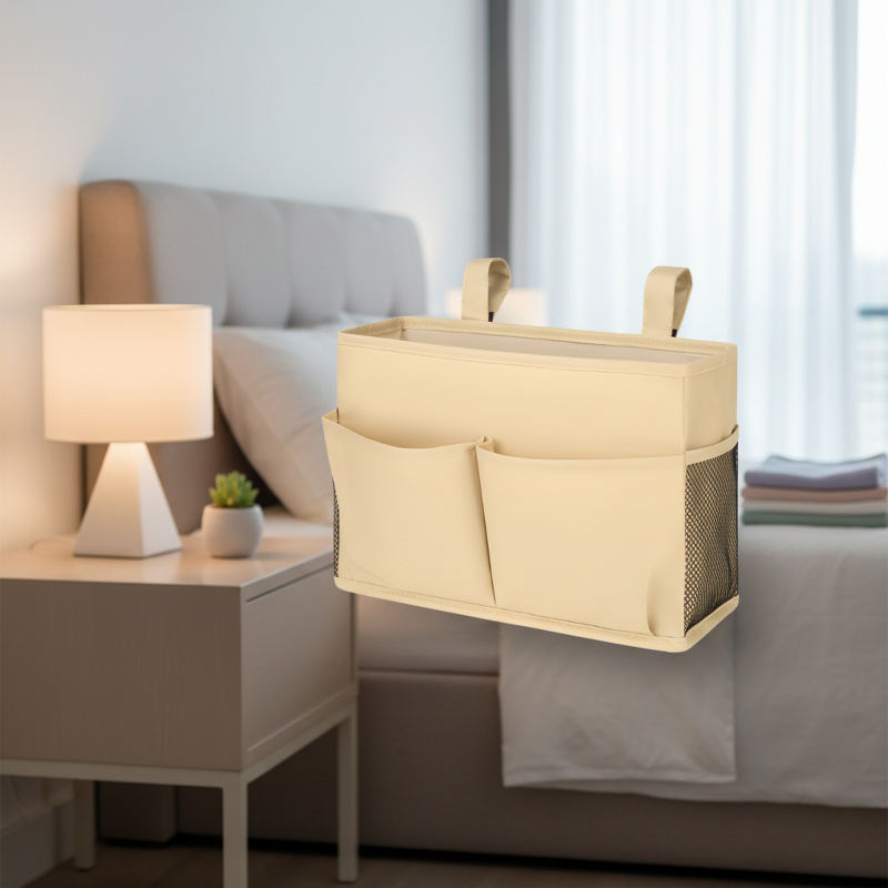 Large Capacity Bed Head Storage Bag