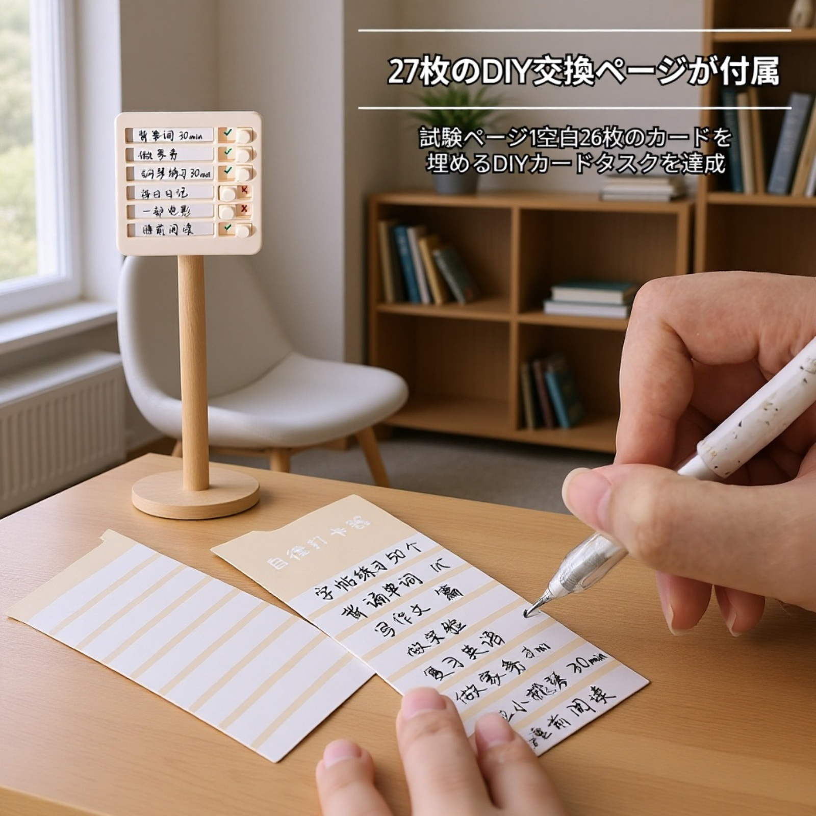 ミニ自律学習計画表打刻器・自律打刻時間管理