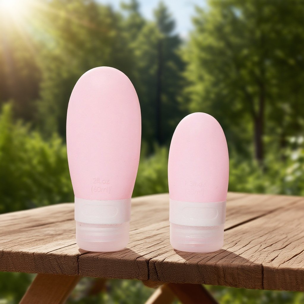 신형 실리콘 휴대용 여행 로션 분리 포장병