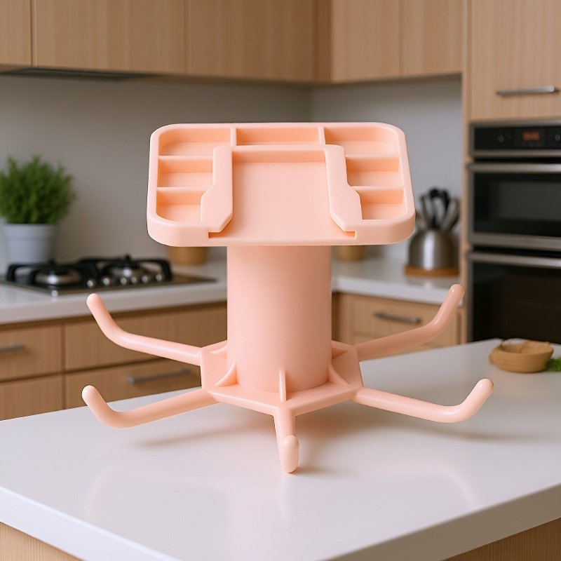 Estante colgante para gabinete de cocina con tazas