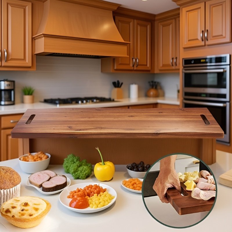 넉넉한 사이즈의 나무도마