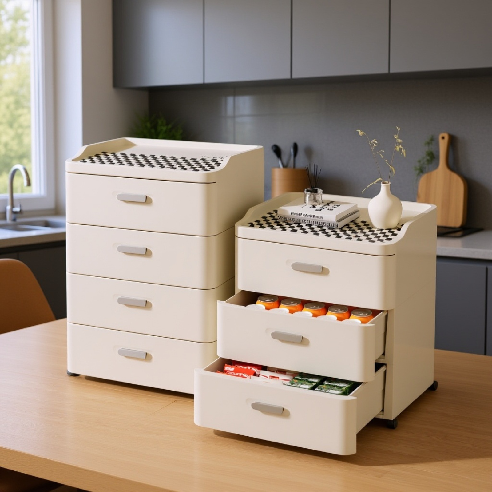 多機能引き出し収納ロッカー寝室ベッドサイドテーブルリビングルームスナック子供のおもちゃ本衣類収納キャビネット