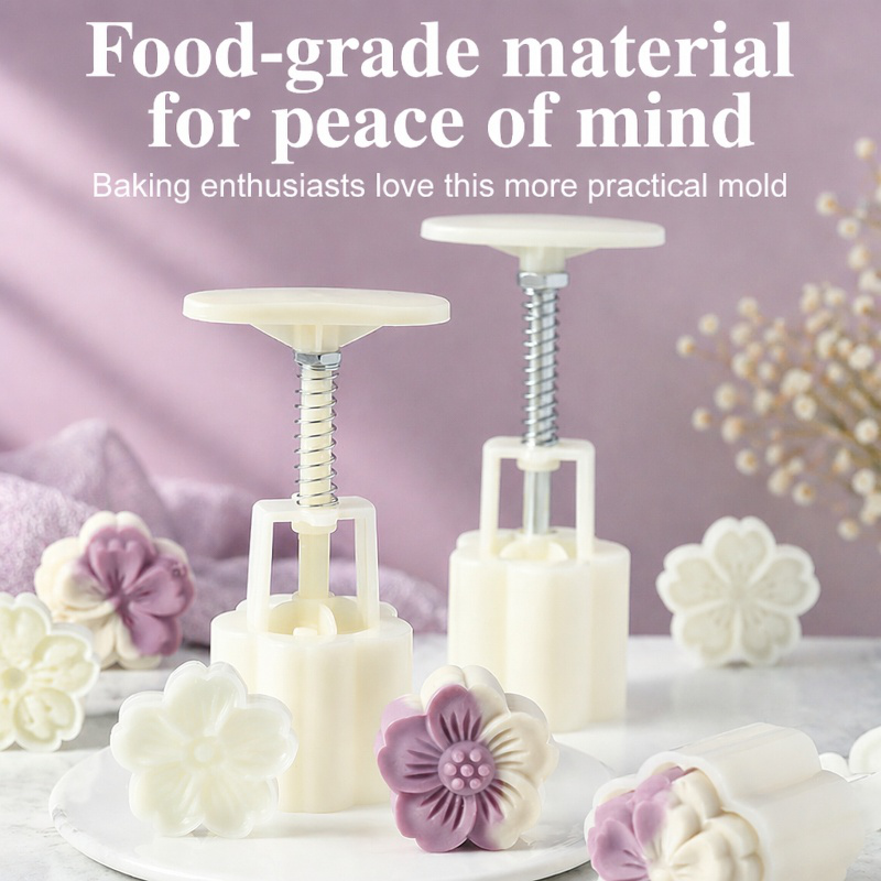 Pastry molds: Purple sweet potato and yam cake molds, mung bean cake molds, snack food, baby food ba