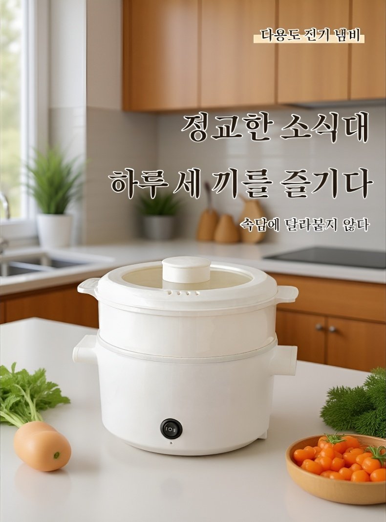 붙지 않는 코팅 가정용 전골냄비