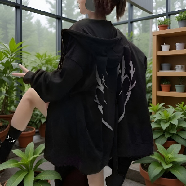 メンズフード付きスウェットシャツ春と秋ゆったりトレンドブランドスウェットシャツレタープリント万能ジャケット2024プラスベルベットスウェットシャツ