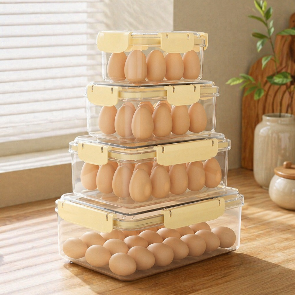 Caja de almacenamiento doméstica con tapa y sellado para clasificar