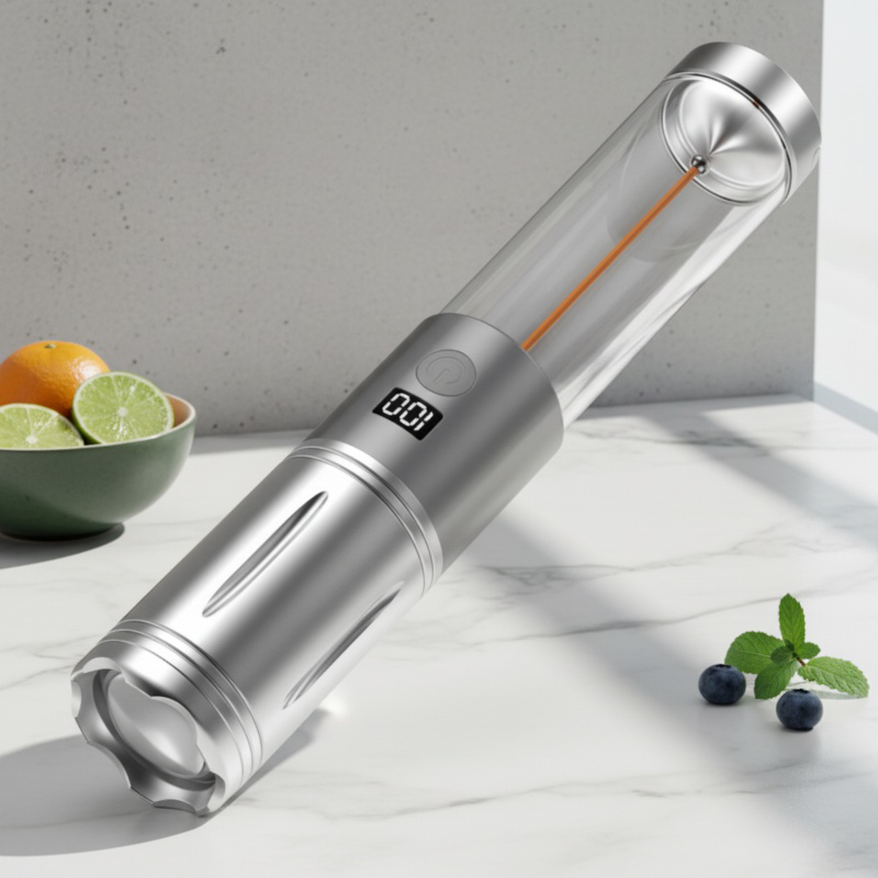 Linterna de alta intensidad impermeable para camping con power bank integrado