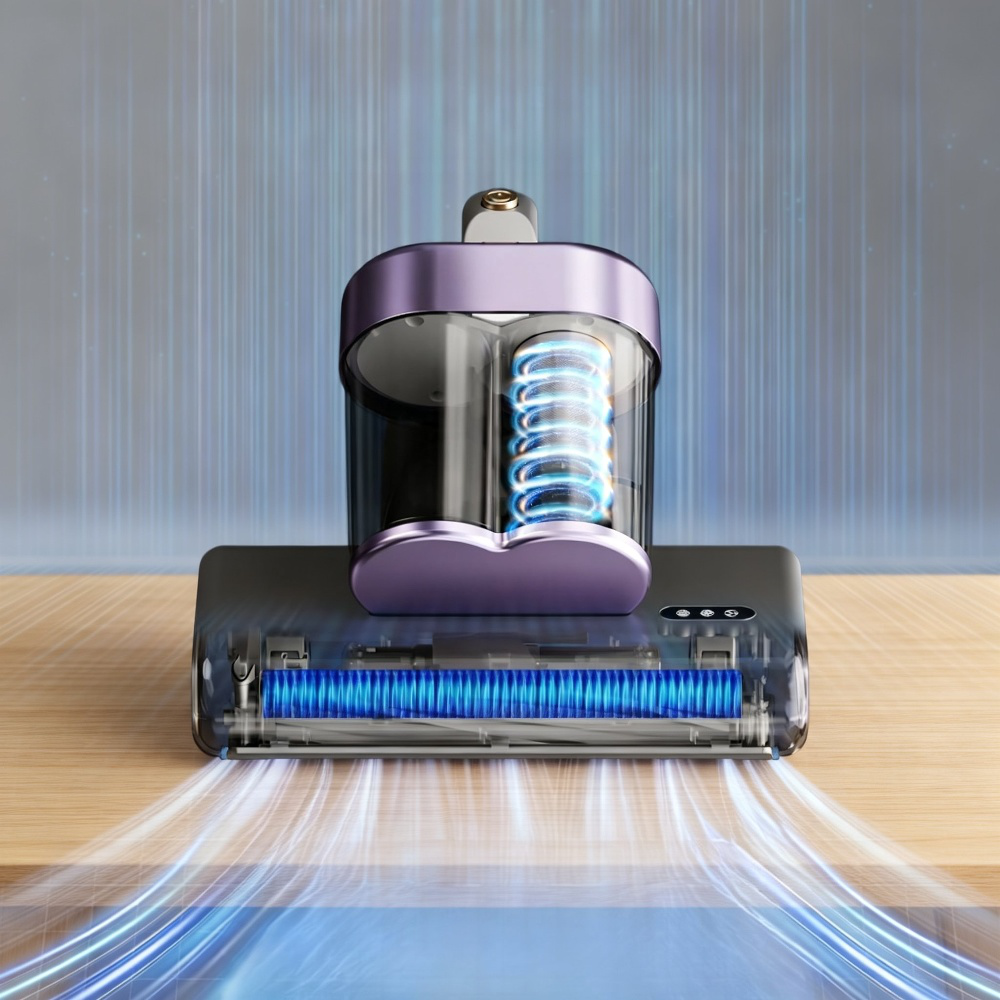 High-Efficiency Home UV Vacuum Cleaner for Mattress, Powerful Bed Dust Mite Removal