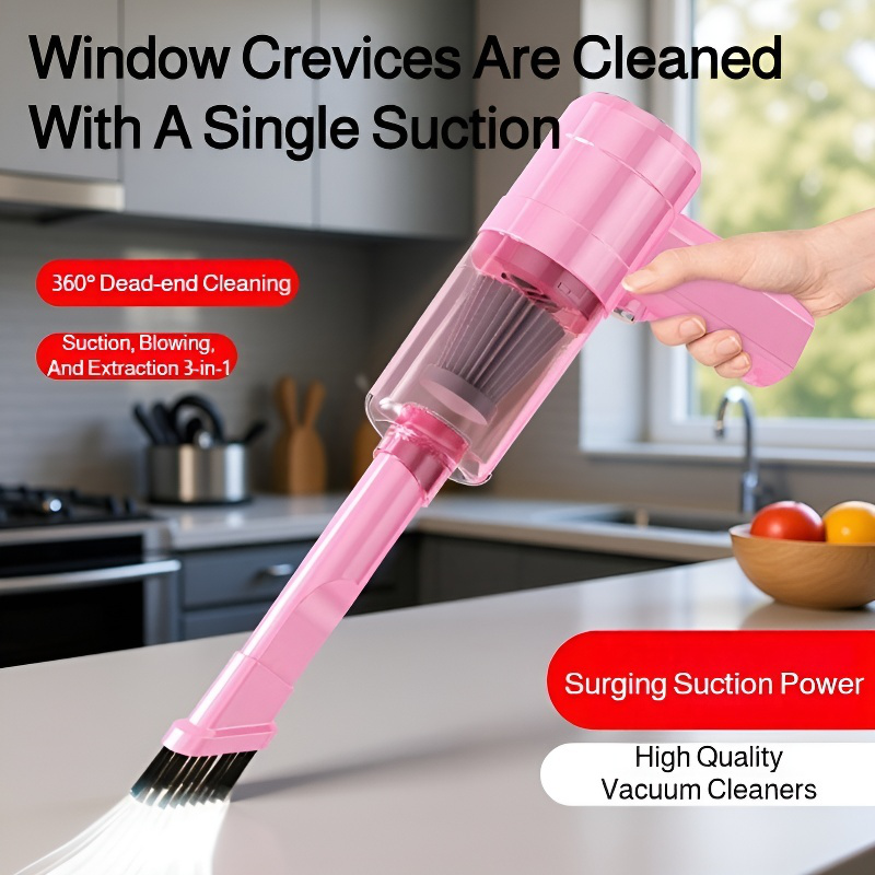 Powerful Handheld Vacuum Cleaner for Home and Car