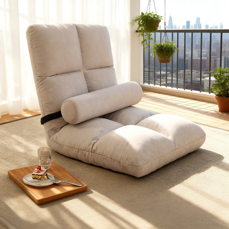 1인용 일본식 다다미 소파 게으름뱅이 등받이 의자