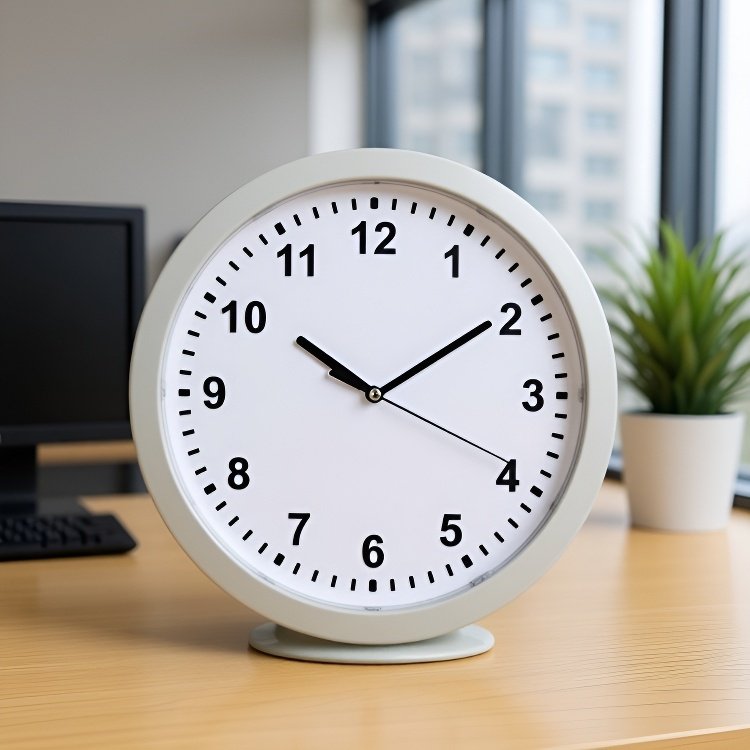 ساعة مع صندوق تخزين للمجوهرات