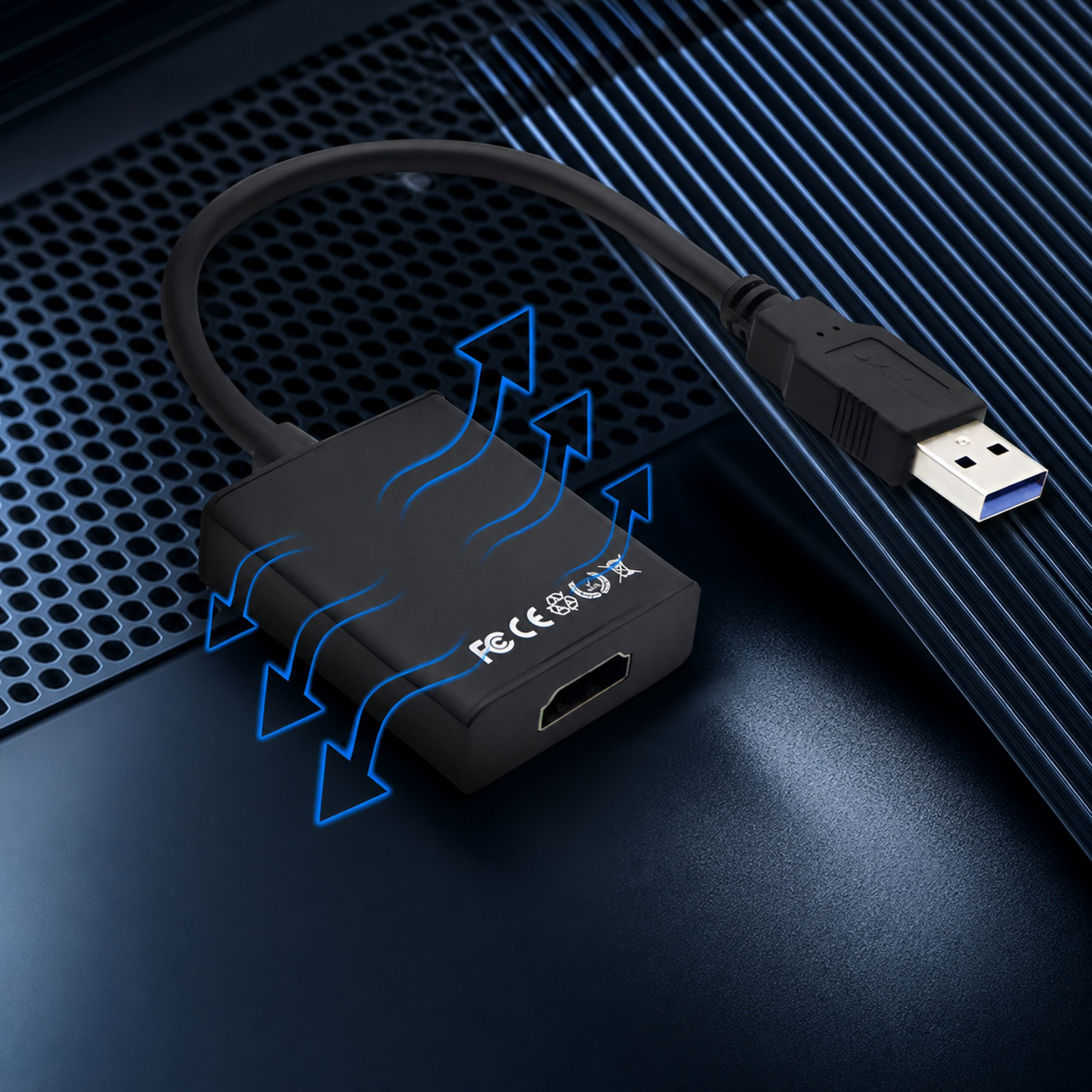 HD USB to HDMI Display Adapter