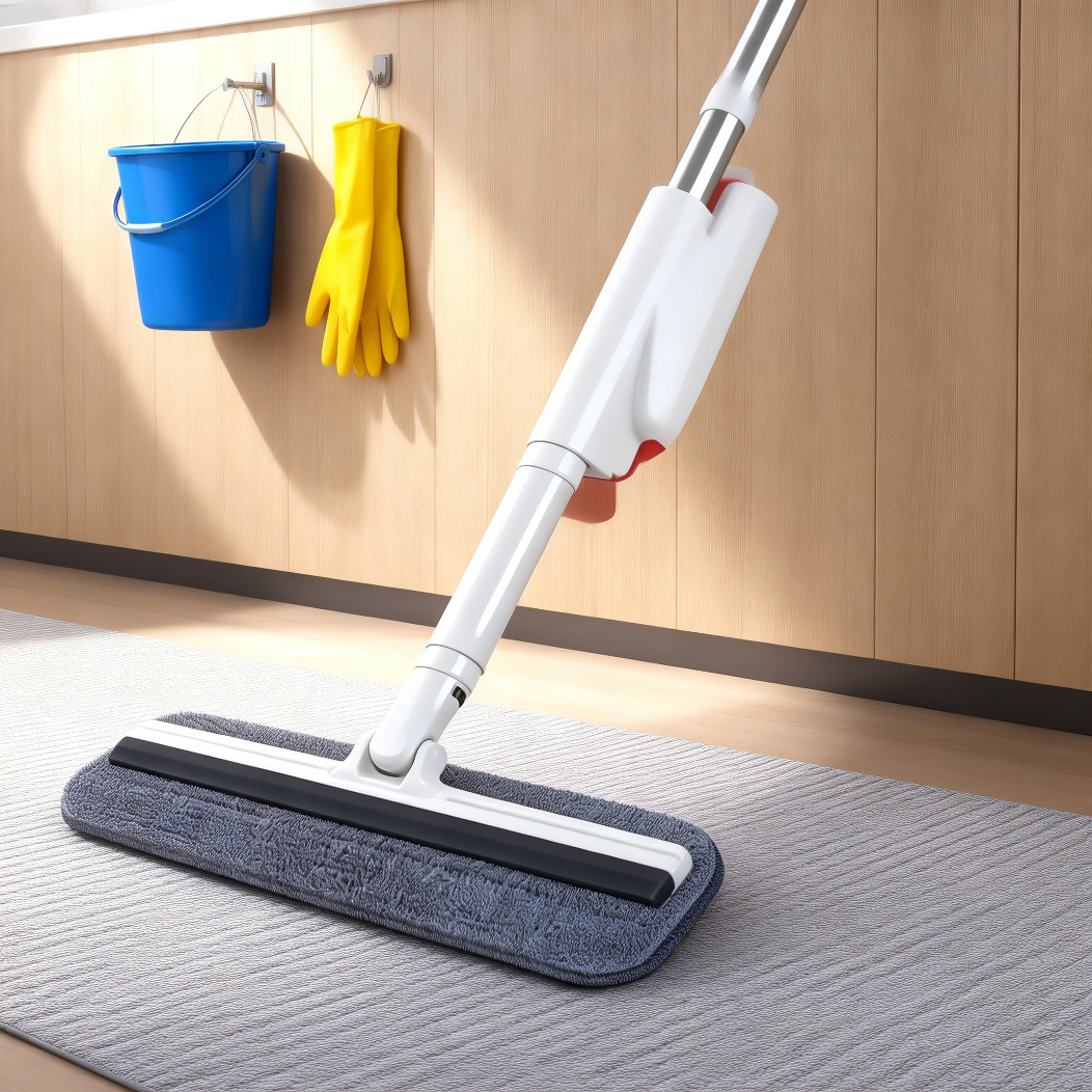 ハンズフリースプレーモップ