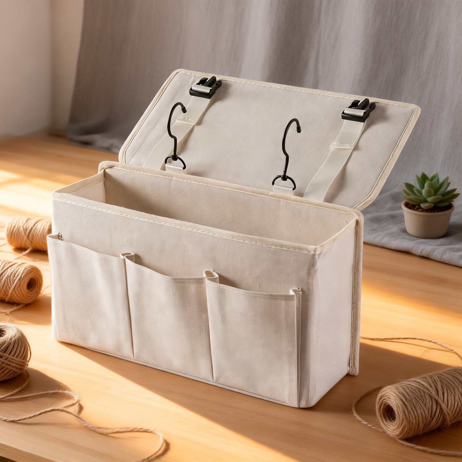Bedside Multi-layer Hanging Organizer, Dormitory Bedside Storage Bag, Hanging Storage Bag