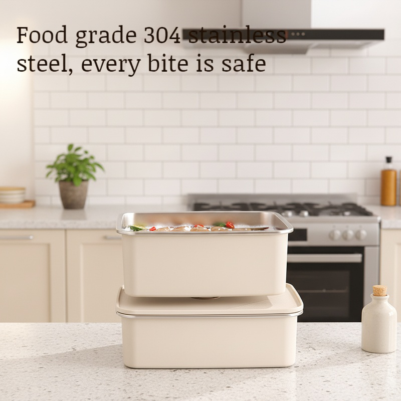 Foodgrade Crisper Box Specialized Storage Set Sealed Box Refrigerator Freezer Spray Paint Organizer