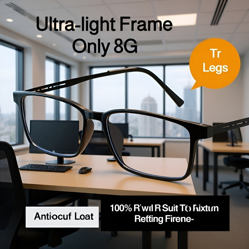 Ultra-Light HD Anti-Blue Light Reading Glasses