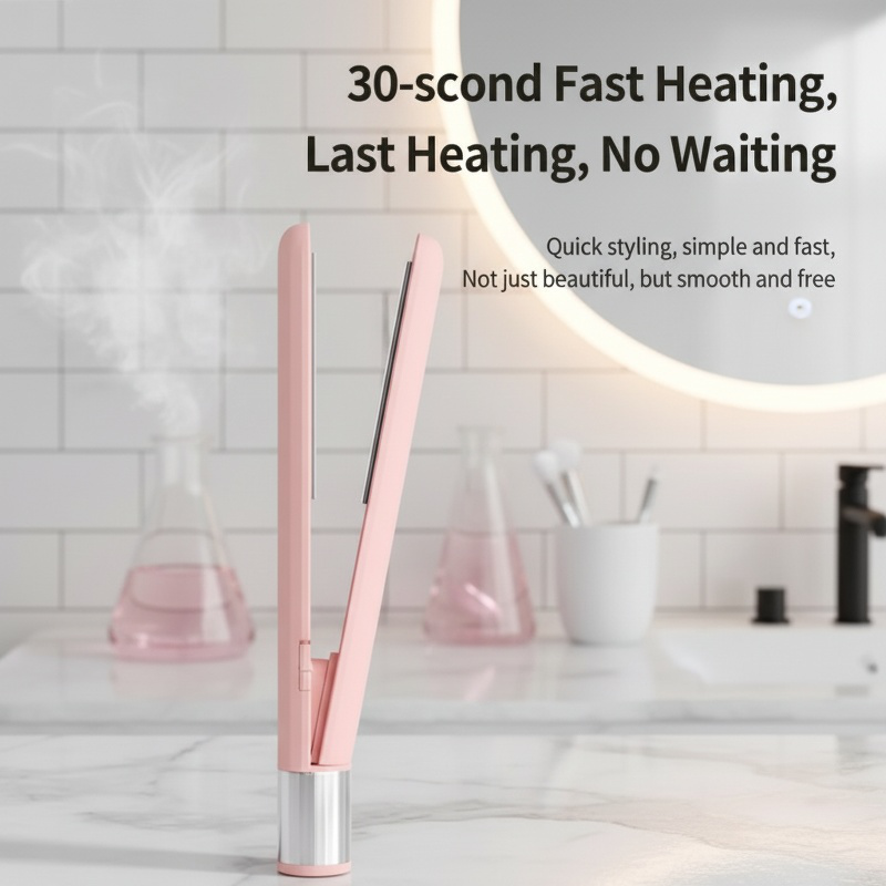 Mini Hair Straightener for Air Bangs