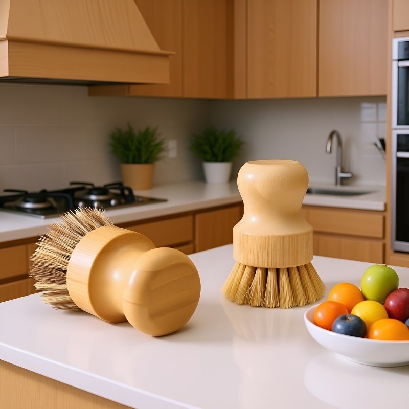 天然素材の食器洗いブラシ