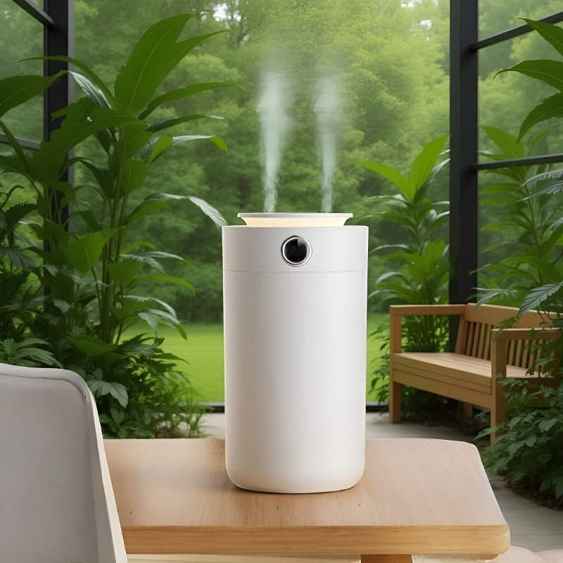 Usb 듀얼 스프레이 가습기 가정용 사무실 가습 스프레이 무음 대용량 가습기 침실 수분 신기