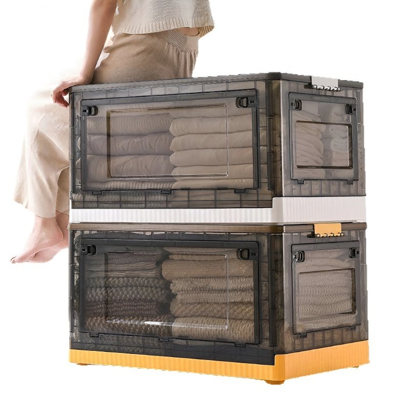 折りたたみ式多機能収納ケース 雑貨・書籍・衣類用整理箱