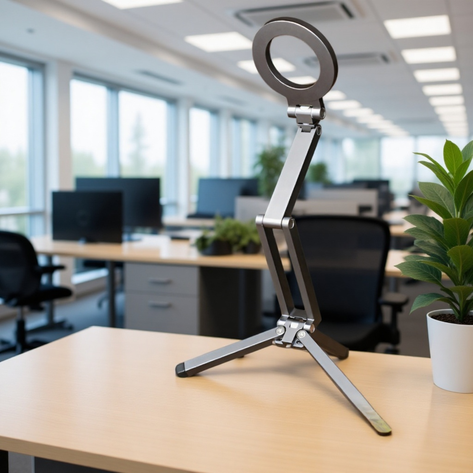 Soporte de escritorio para teléfono y tableta resistente