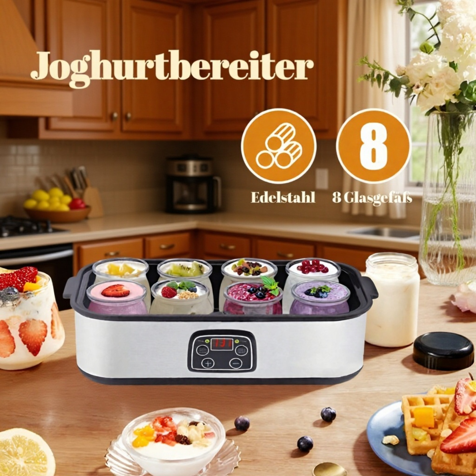 8-Tassen-Joghurtmaschine