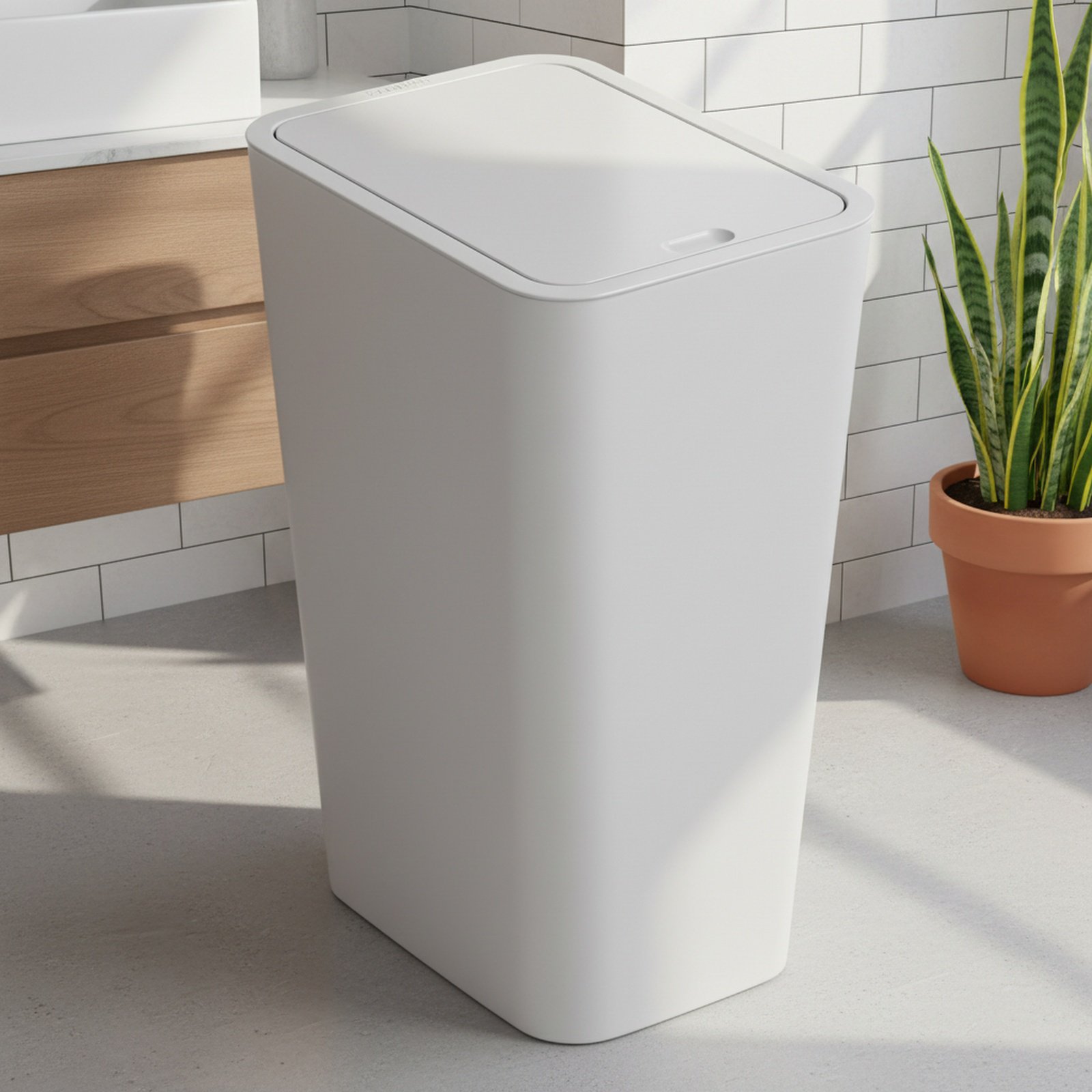 プラスチック製トイレすき間ゴミ箱