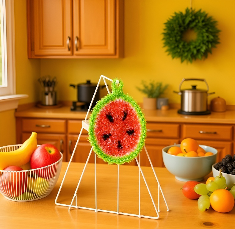 Langlebige Bürste im Wassermelonenstil