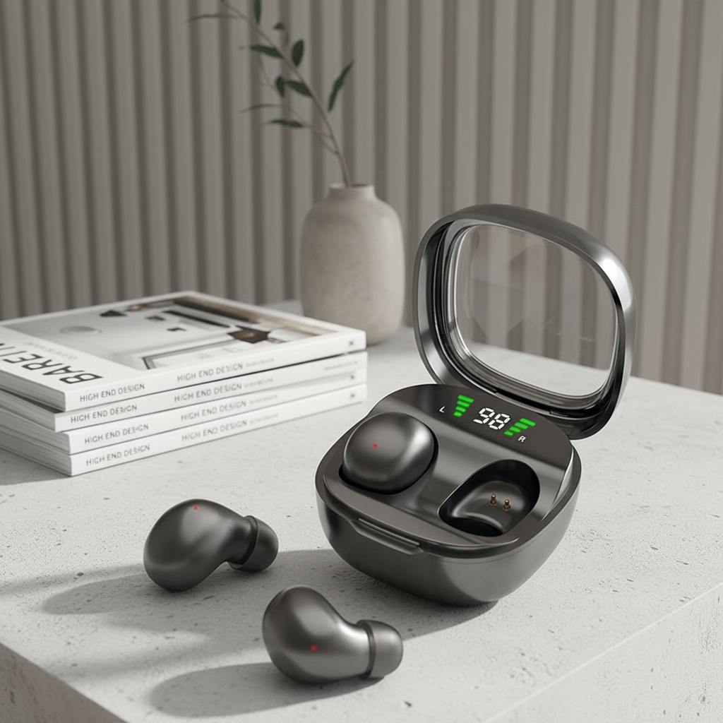 Ultra-mini wireless Bluetooth earbuds for sleep, ultra-thin, painless, comfortable for side sleeping