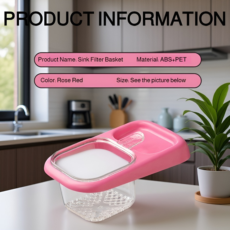 Suction Cup Kitchen Sink Drain Basket