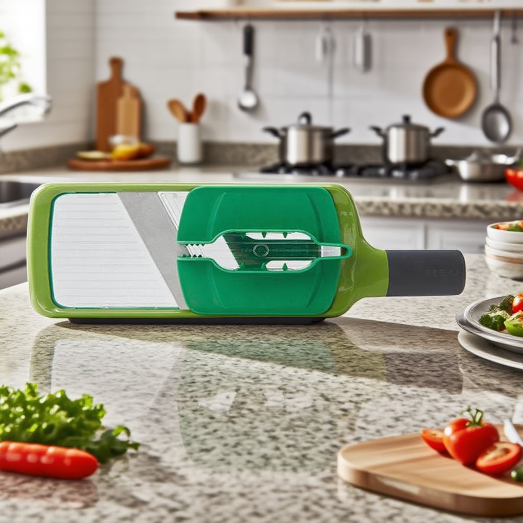 핸드헬드가 달린 주방 가정용 채소 절단기