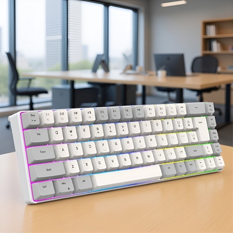 光るゲーミングキーボード