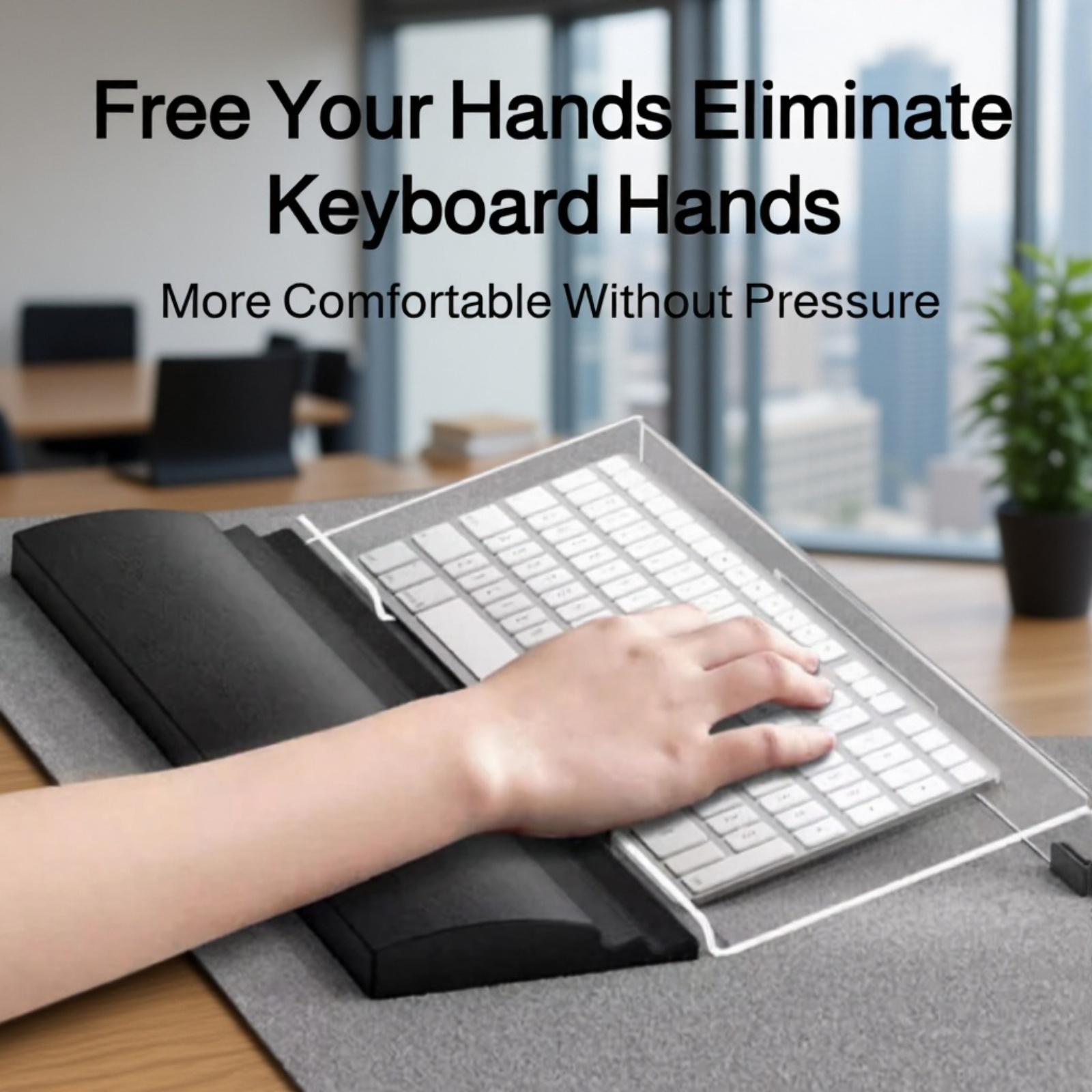 Ergonomic Keyboard Wrist Rest Pad