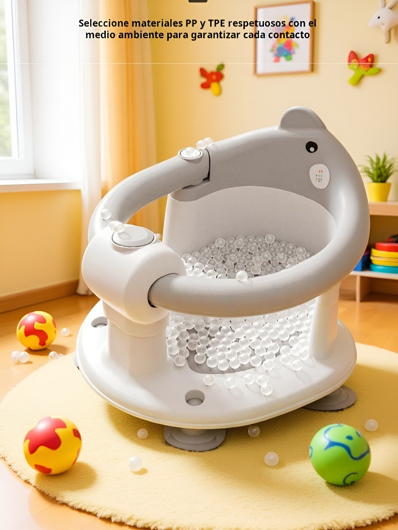 Bañera para recién nacido con diseño seguro